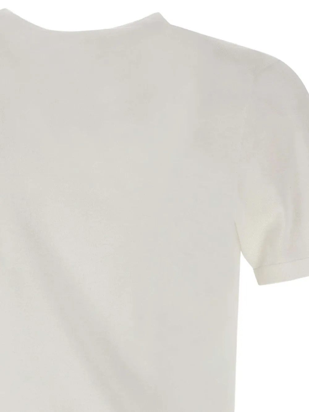 Kangra Katoenen T-shirt Wit