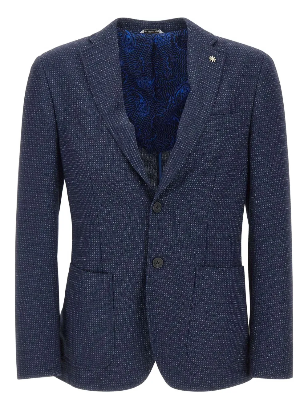 Manuel Ritz single-breasted blazer | Blue | Image 1