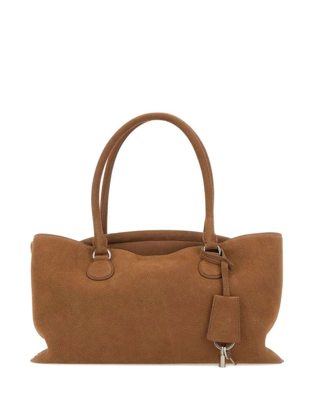 Osoi Double-handle Leather Tote Bag In Brown