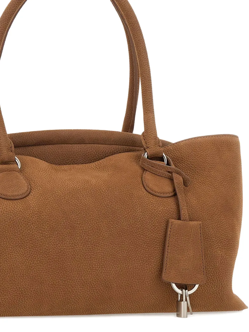 Osoi Double-handle Leather Tote Bag In Brown