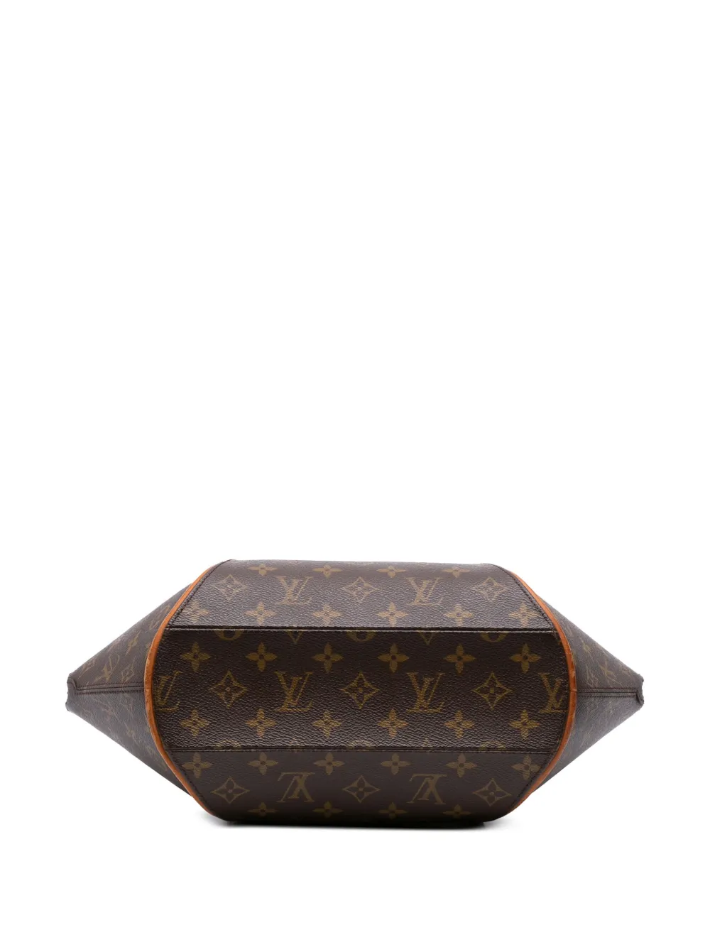 Pre-owned Louis Vuitton 2002 Monogram Ellipse Pm Handbag In Brown