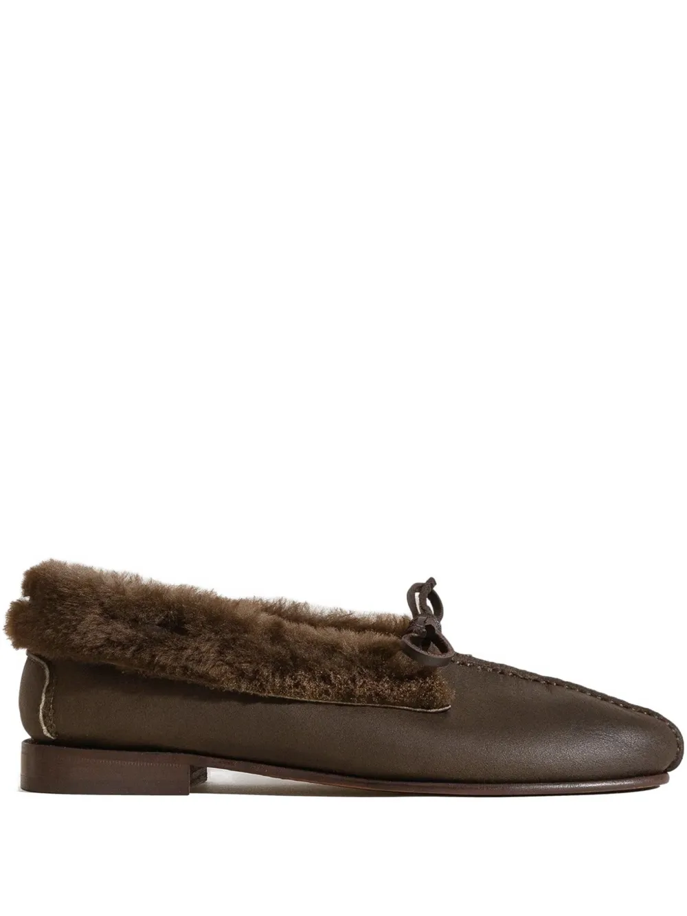 Hereu Tilla Loafers In Brown