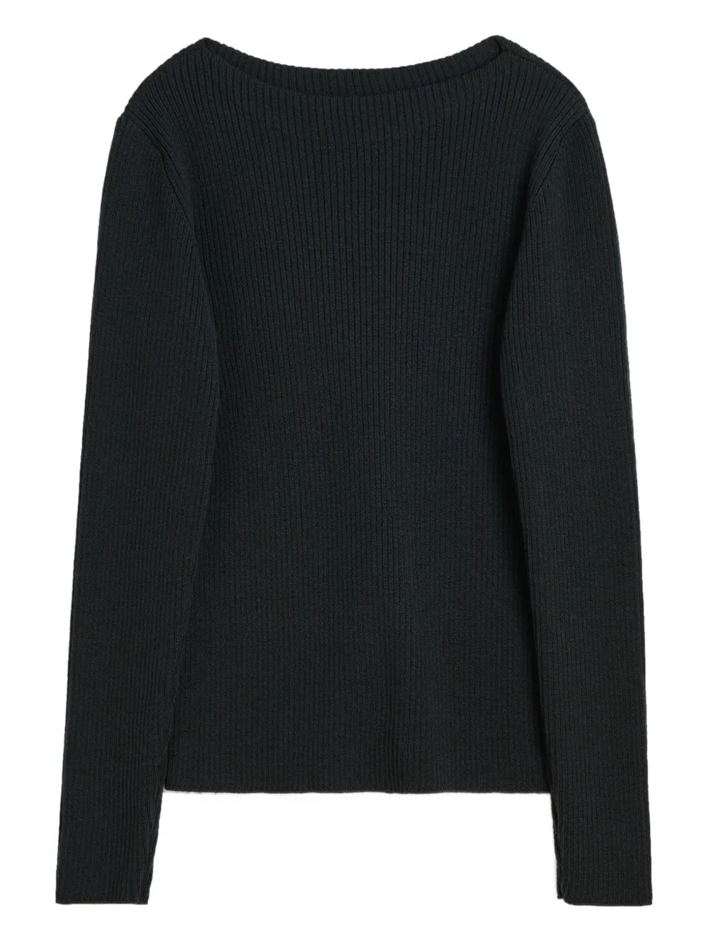 OUR LEGACY Geribbelde sweater Zwart
