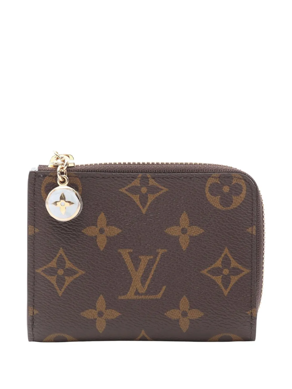Pre-owned Louis Vuitton 2021-2025 Monogram Noa Compact Wallet Small Wallets In Brown