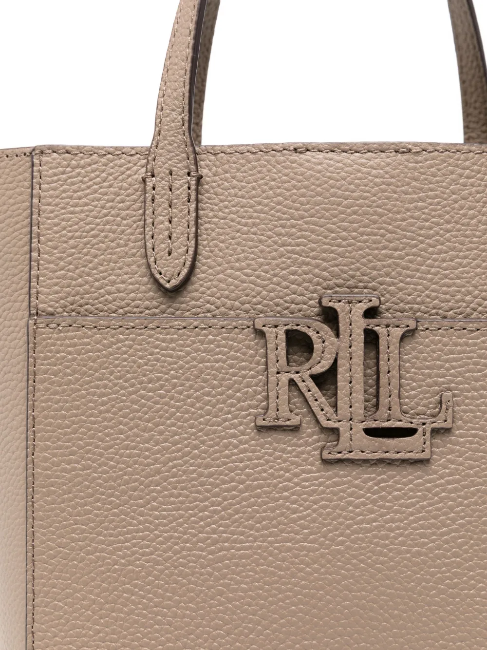 Ralph Lauren Small Cameryn Tote Bag In Neutral