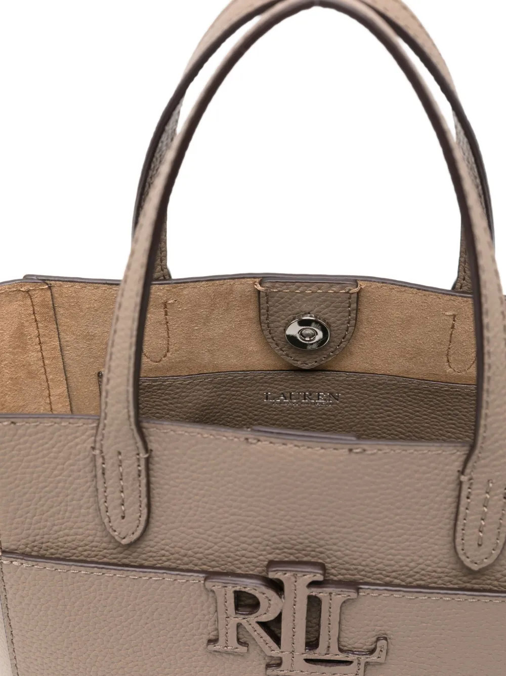 Ralph Lauren Small Cameryn Tote Bag In Neutral