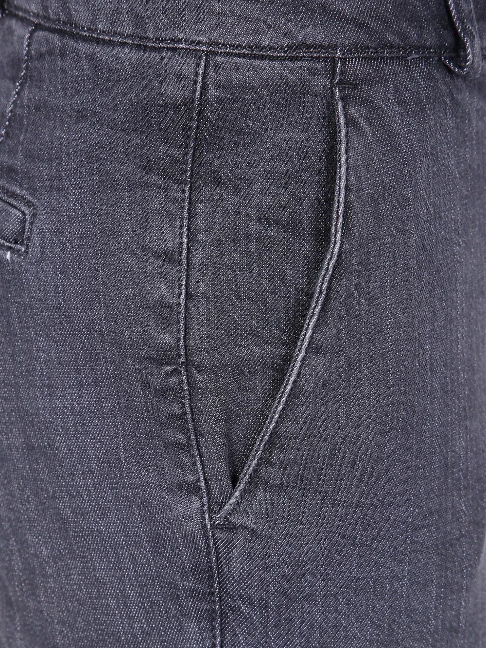 Kiltie pressed-crease jeans - Grijs