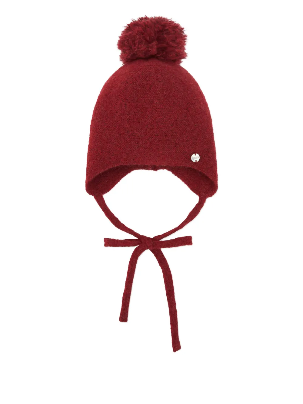 Paz Rodriguez pompom-detailing beanie | Red | Image 1