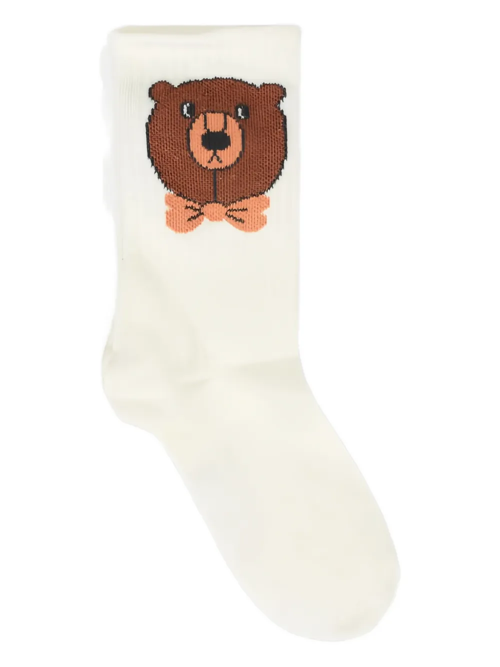 Mini Rodini Bear Socks (pack Of Three) In Neutral
