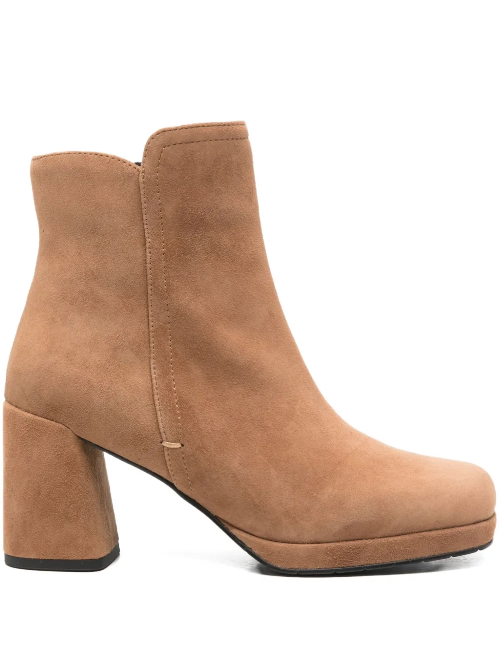 Bruno Premi block-heel suede ankle boots | Neutrals | Image 1