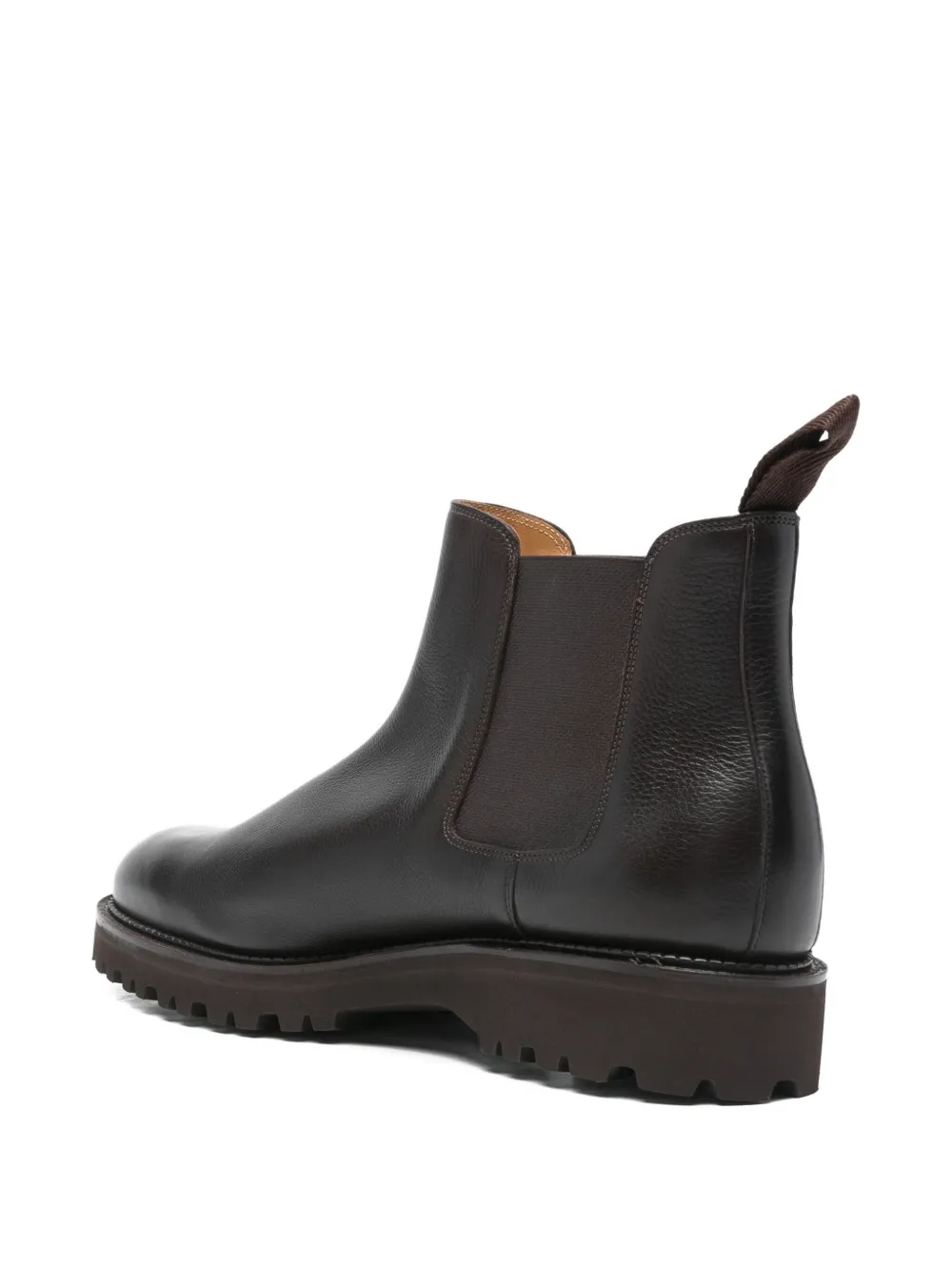 John Lobb leather Chelsea boots Bruin