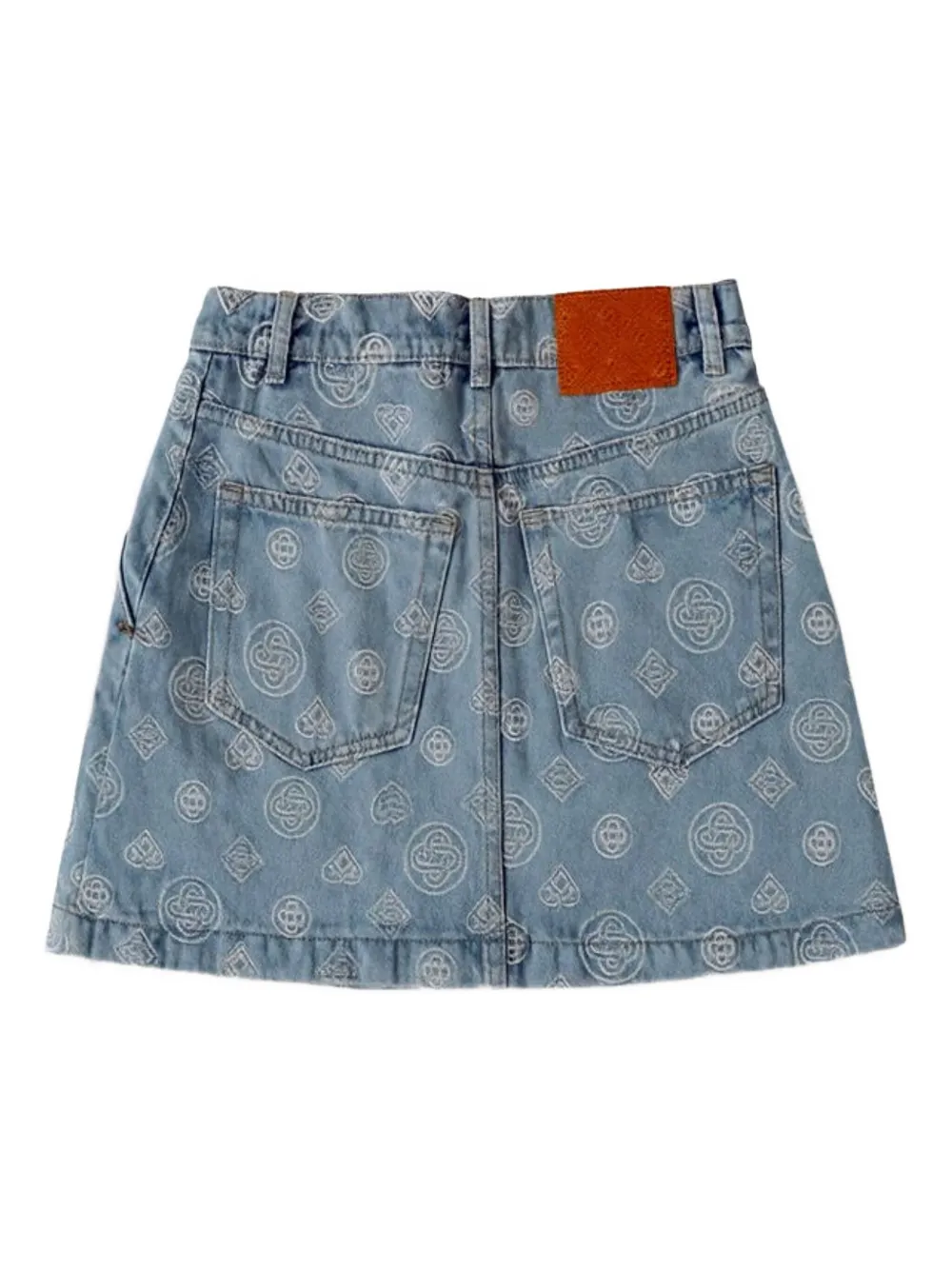Casablanca monogram-patterned skirt | A-Line Skirts | Image 2