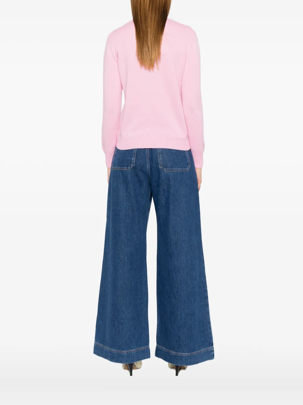 Mc2 Saint Barth New Queen Jumper In Pink