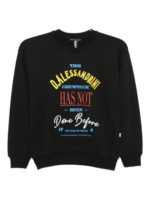 Daniele Alessandrini Kids crew-neck sweatshirt