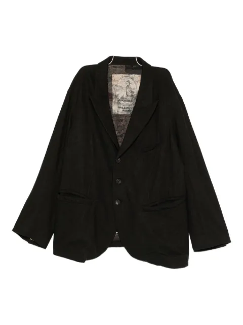 Ziggy Chen virgin wool-blend blazer