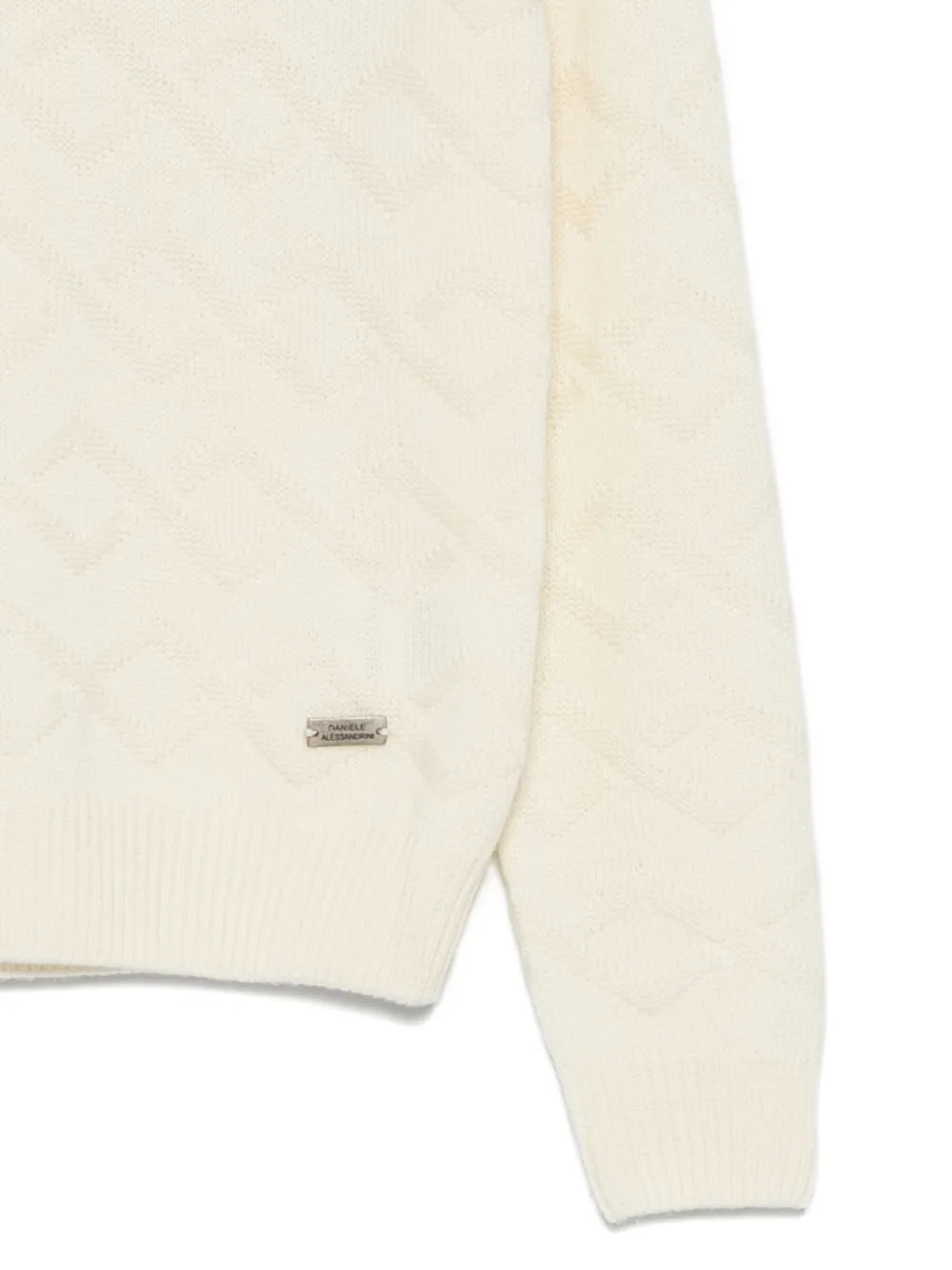 Daniele Alessandrini Kids Sweater met ronde hals Beige