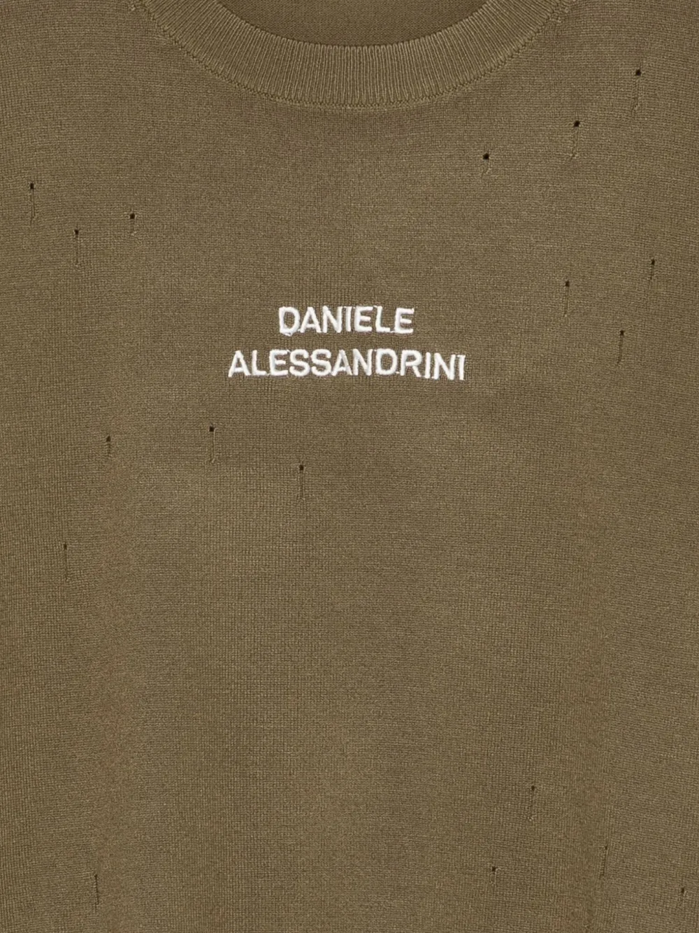 Daniele Alessandrini Kids Top met lange mouwen Groen