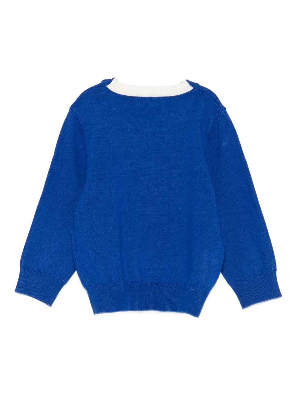 Daniele Alessandrini Wool Sweater In Blue