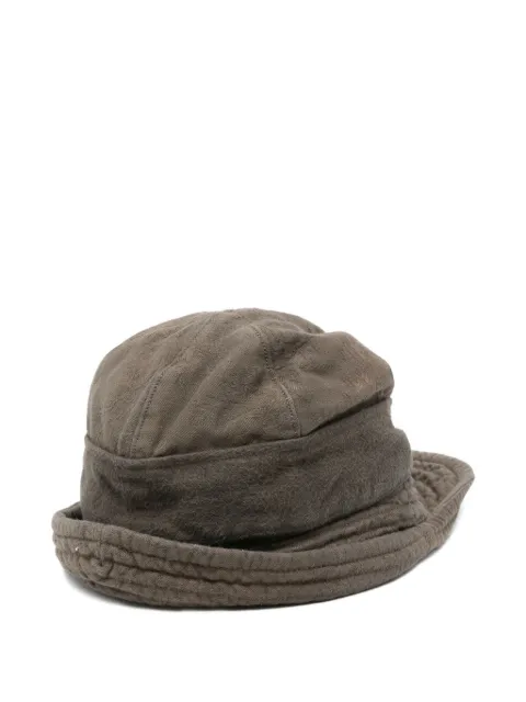 Ziggy Chen sombrero con ala texturizada