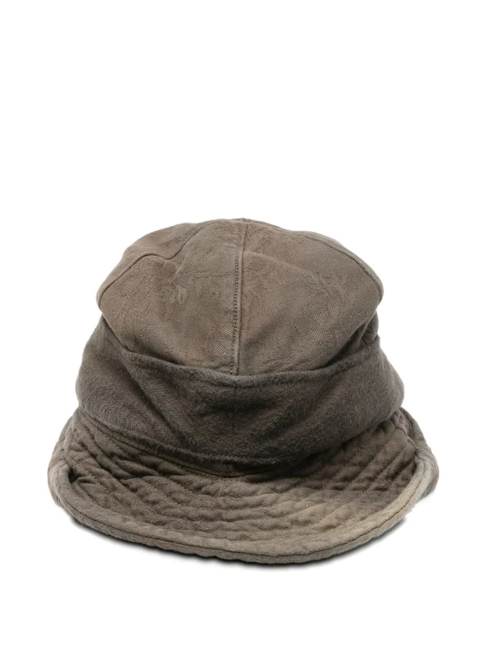 Ziggy Chen textured-brim hat - Bruin