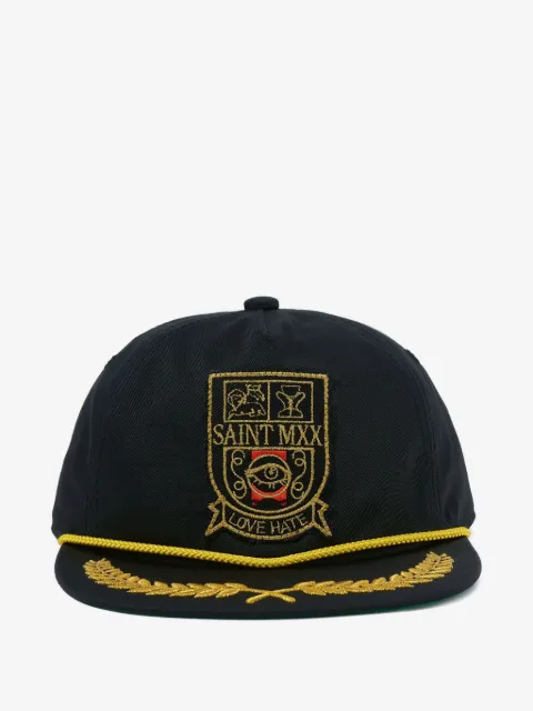 SAINT MXXXXXX logo-embroidered cap