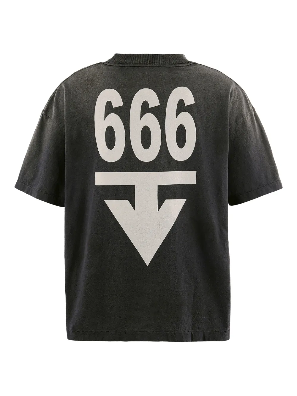 SAINT MXXXXXX T-shirt met grafische print - Zwart