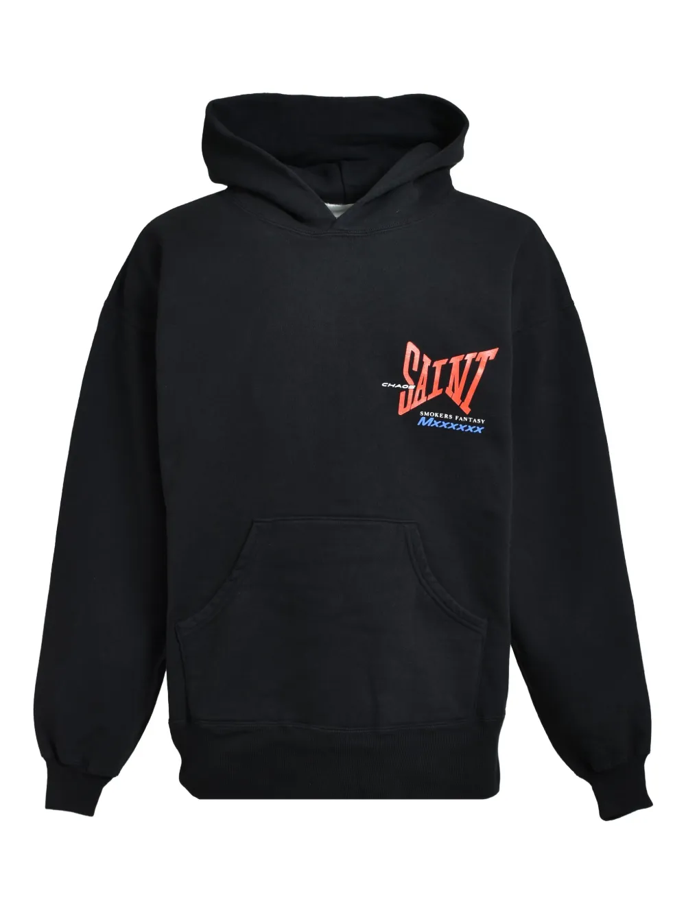 SAINT MXXXXXX hoodie con estampado gráfico | negro | Image 1