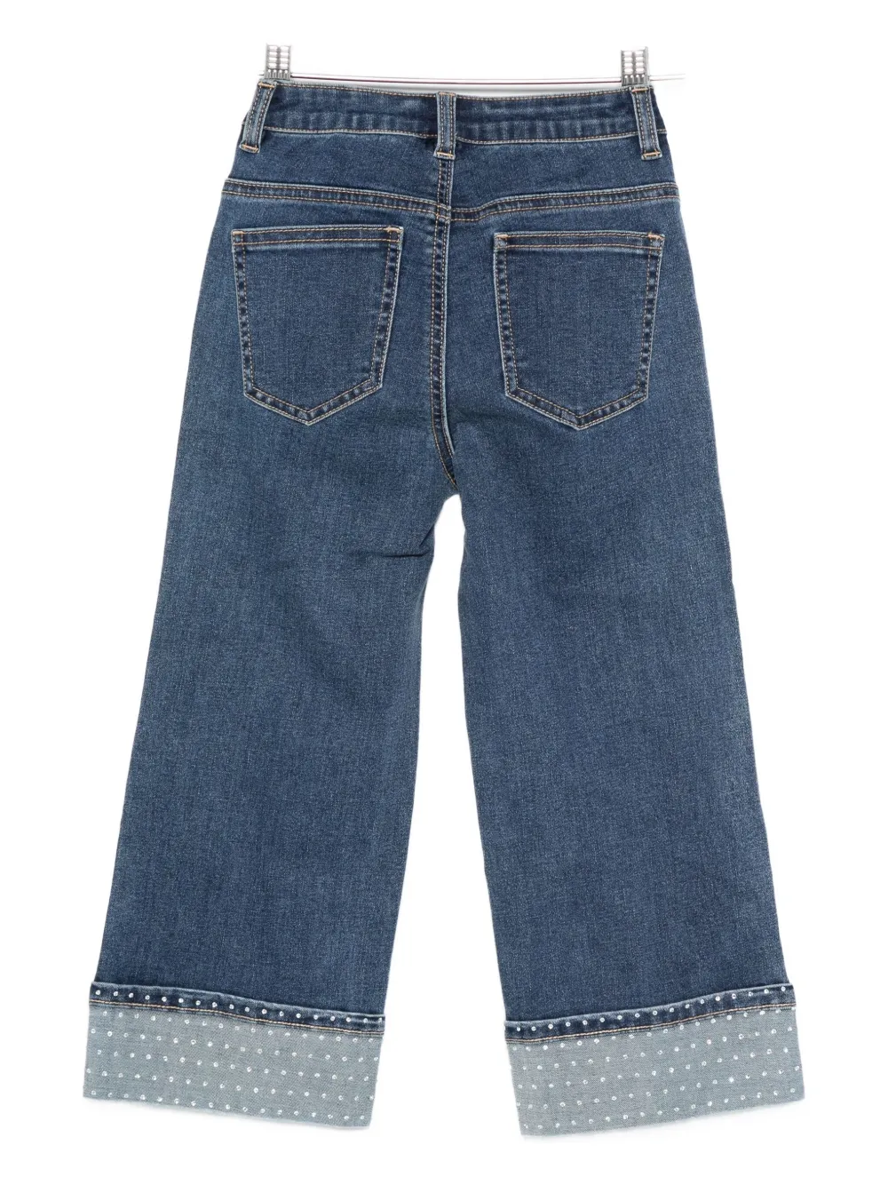 TWINSET Kids straight-leg jeans | Girls Casual Trousers | Image 2