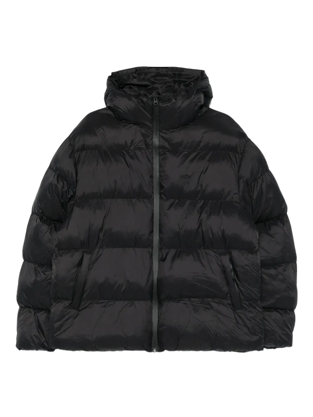 Arte Antwerp chamarra capitonada con capucha | negro | Image 1