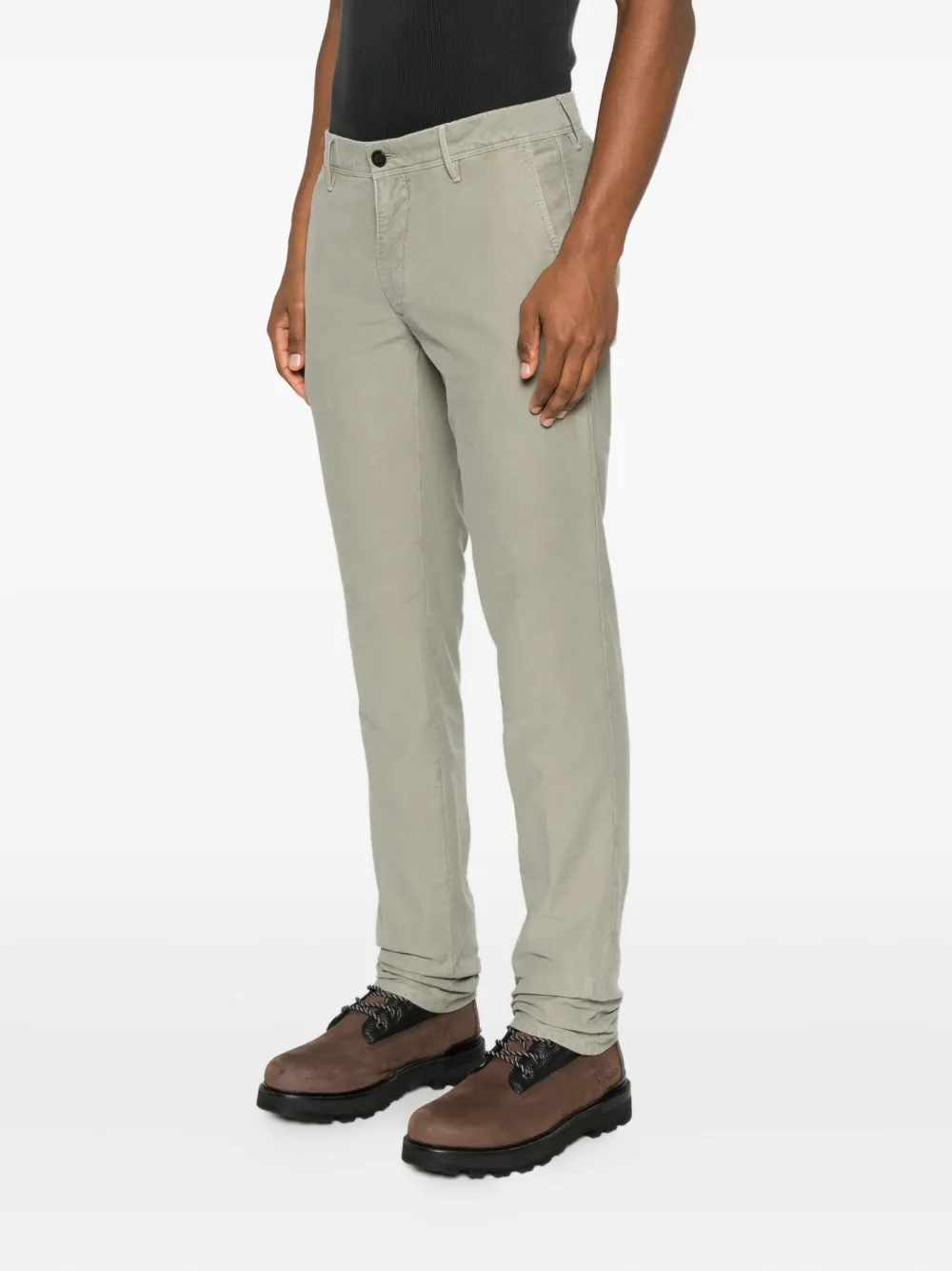 Incotex Broek met knopen Beige