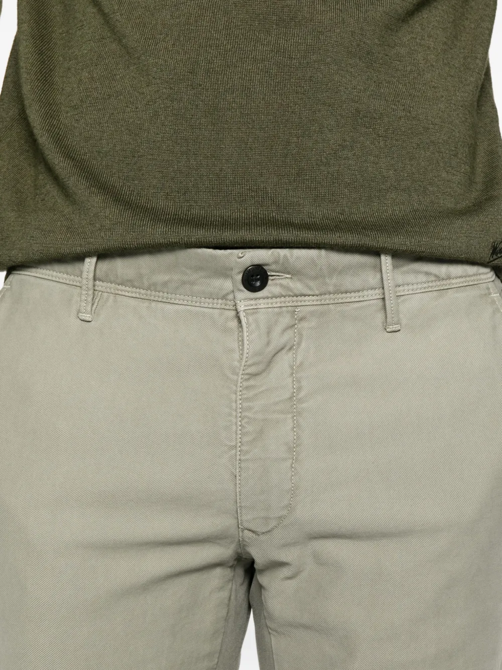 Incotex Broek met knopen Beige