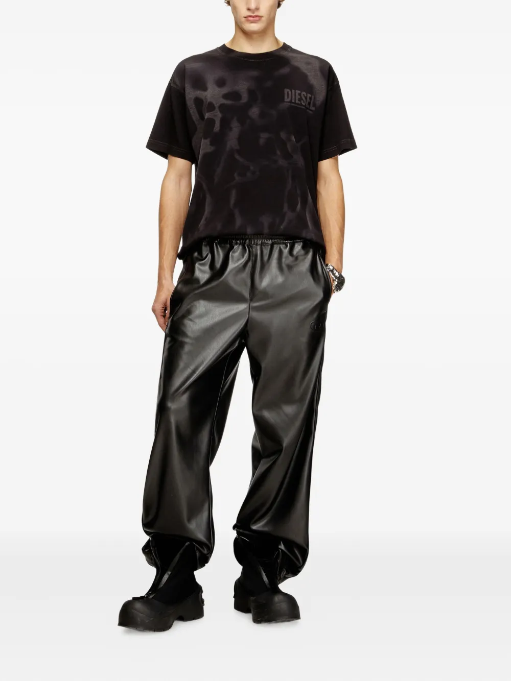 Diesel T-NORM-V7 T-shirt - Zwart