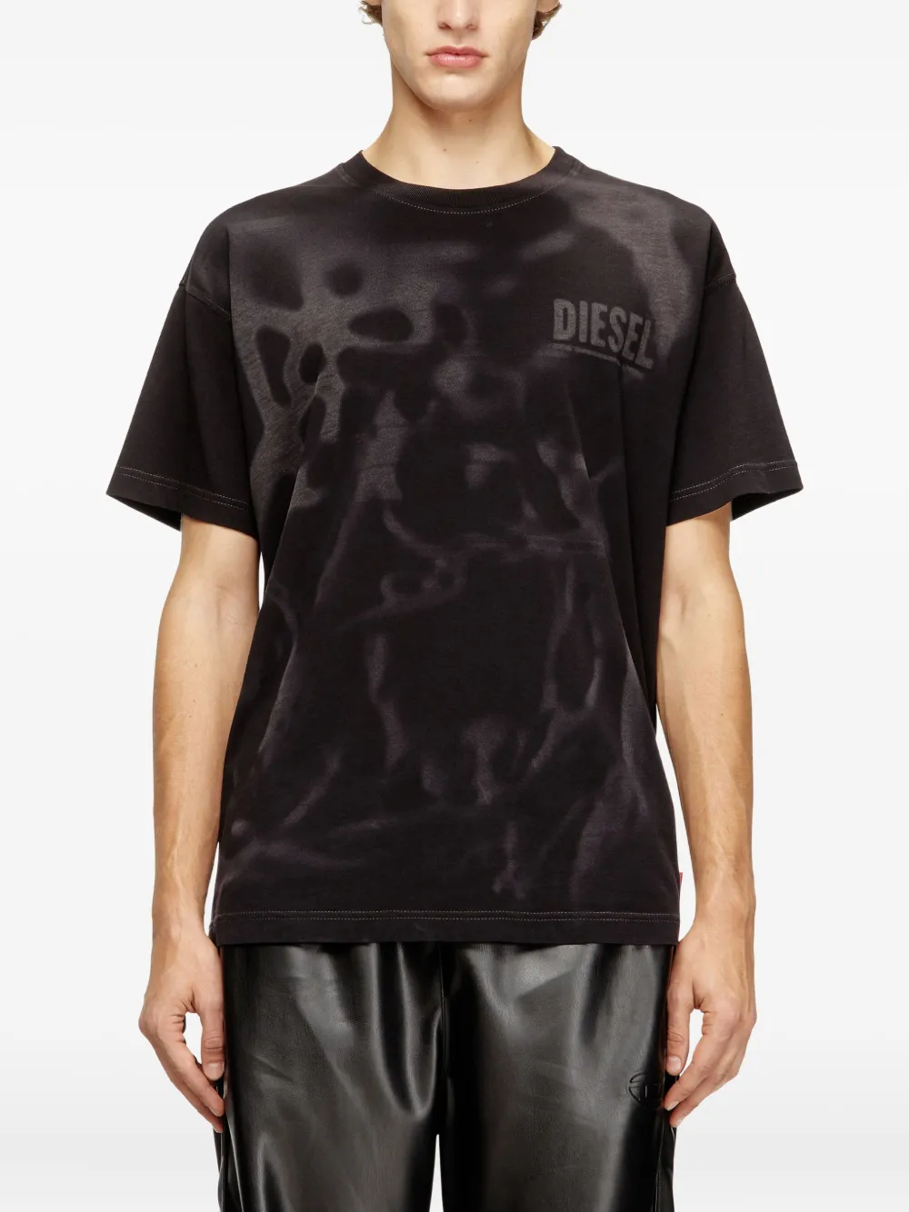 Diesel T-NORM-V7 T-shirt Zwart