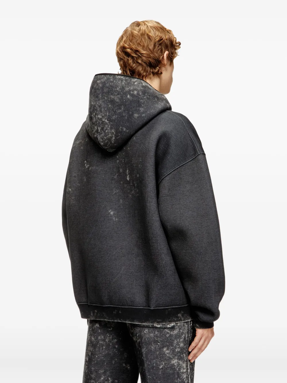 Diesel S-Boxt hoodie Zwart