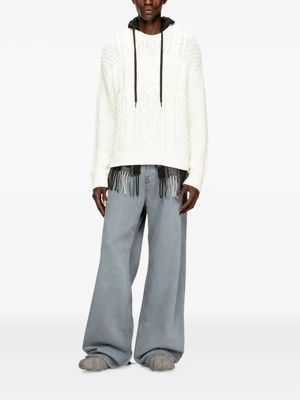 Diesel Aubin trui - Wit