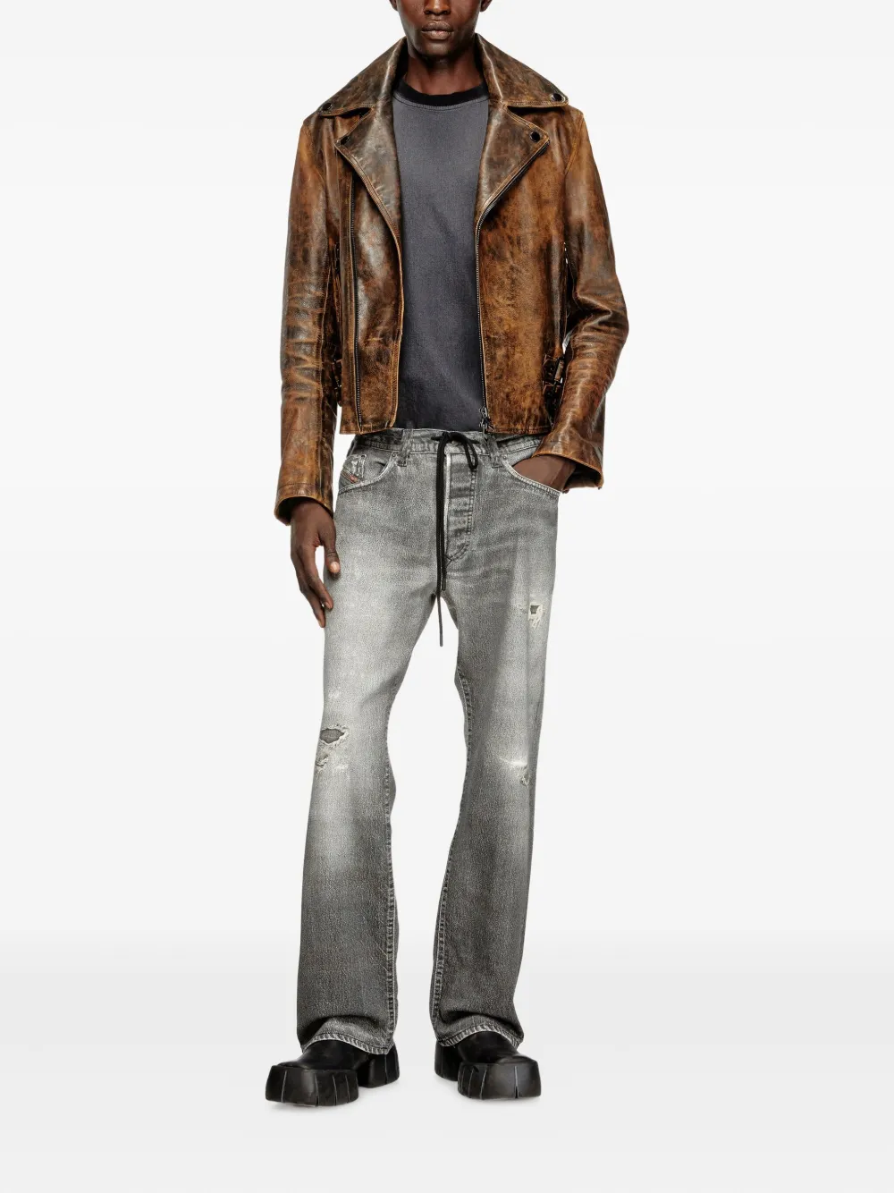Diesel L-Eon leather jacket | Leather Jackets | Image 2