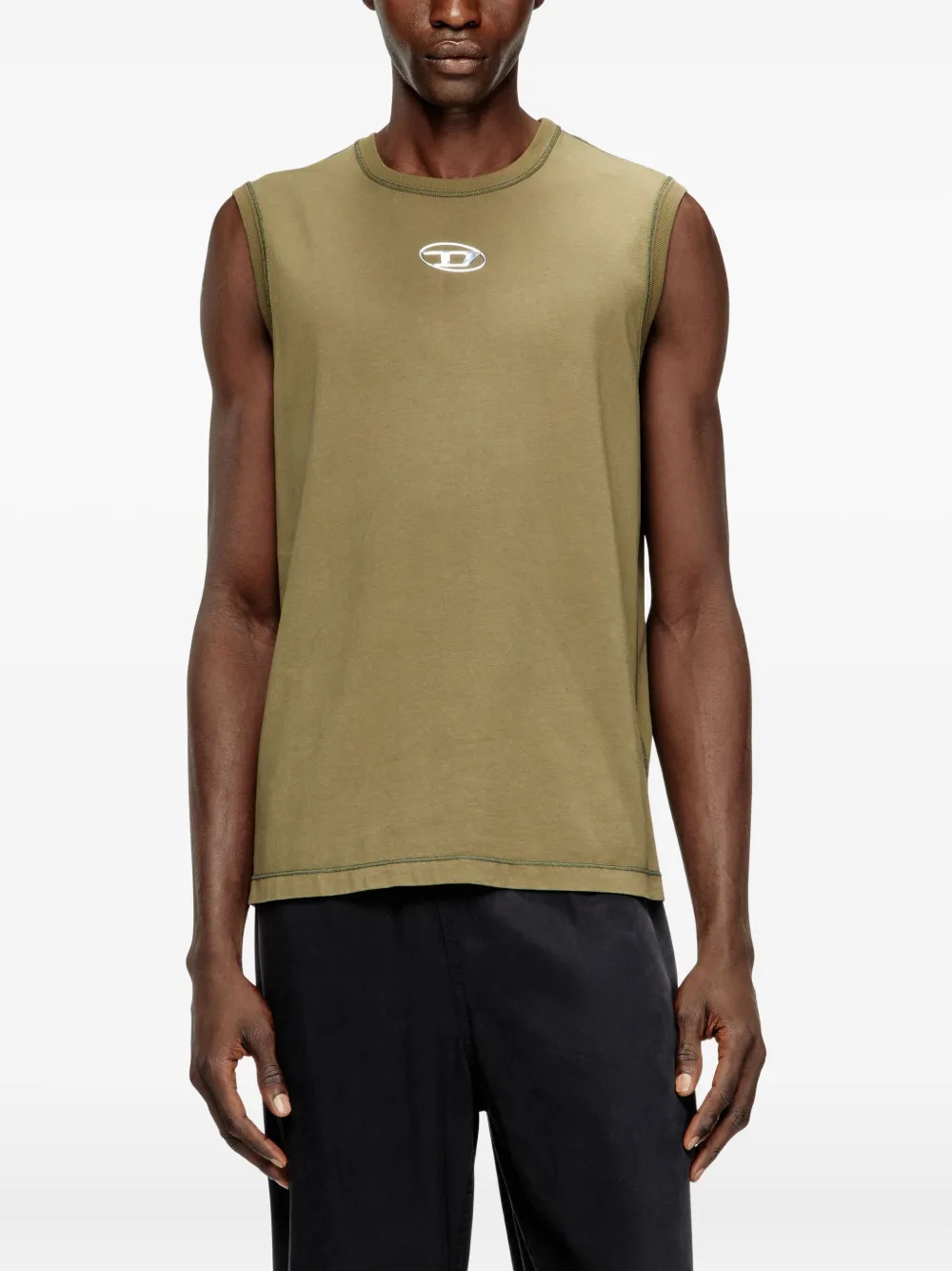 Diesel T-BISCO-IOD T-shirt Groen