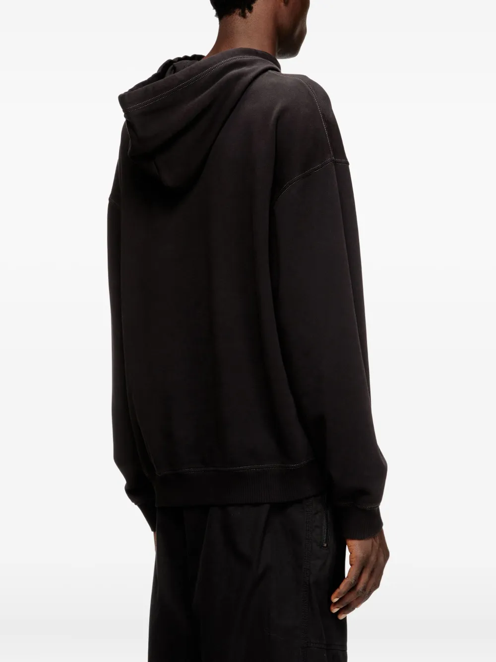 Diesel S-Boxt hoodie Zwart