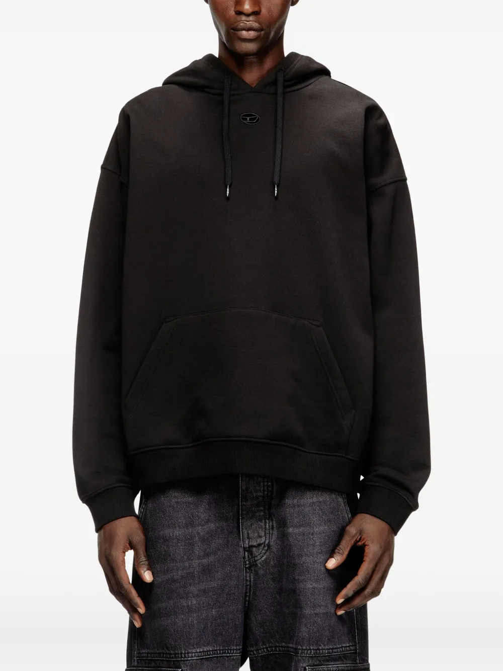 Diesel S-Boxt hoodie Zwart
