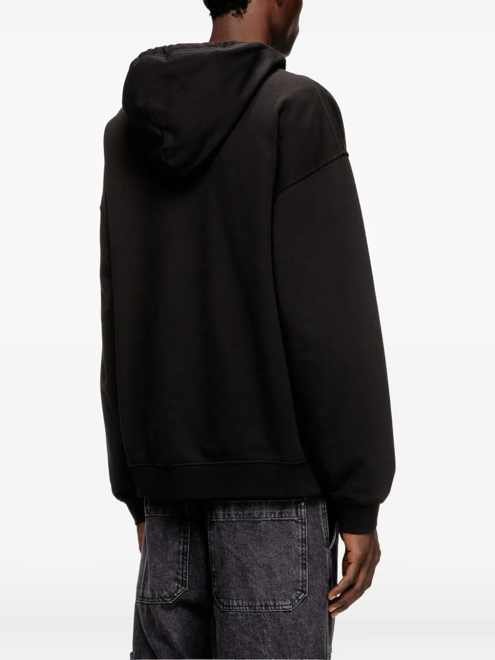 Diesel S-Boxt hoodie Zwart