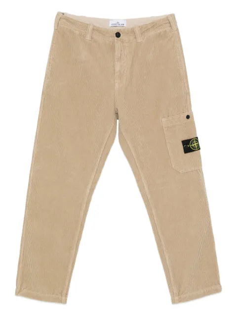 Stone Island pantalones de pana rectos