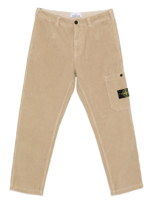 Stone Island ストレート コーデュロイパンツ | ニュートラル