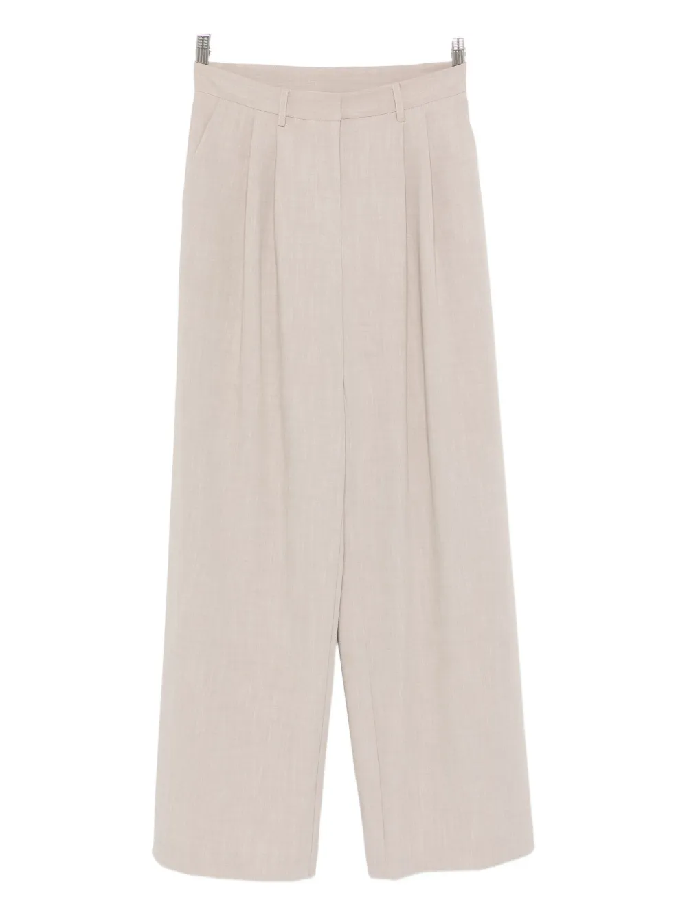Su Pleated Pants In Neutral