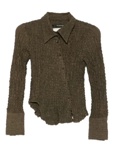 Song For The Mute distressed-effect shirt