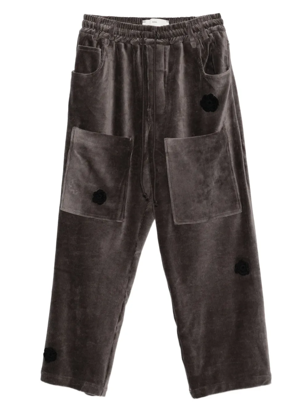 Song For The Mute pants con apliques | gris | Image 1