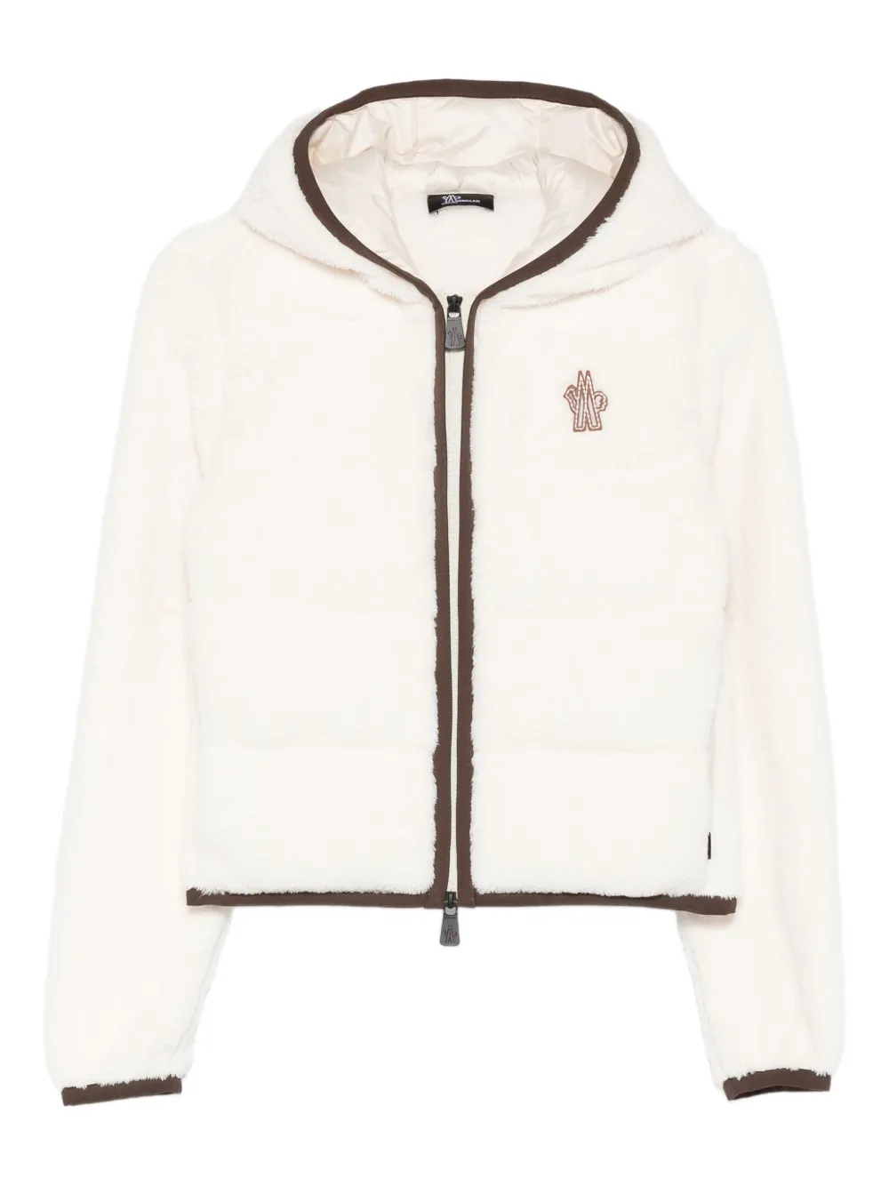 Moncler Grenoble chamarra bomber con cierre | blanco | Image 1