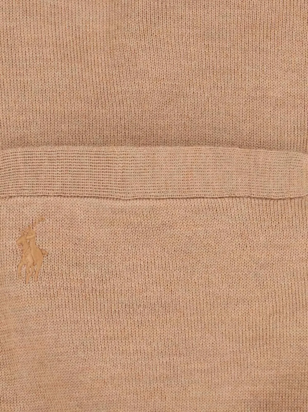 Polo Ralph Lauren Cardigan In Lana In Brown