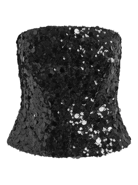 16Arlington top estilo anieri con lentejuelas