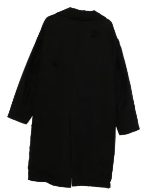 ジャケット・アウター Greg Lauren WOOL GL1 BUTTON SPINE COAT Greg Lauren GL1 Button Spine Coat | Black | FARFETCH