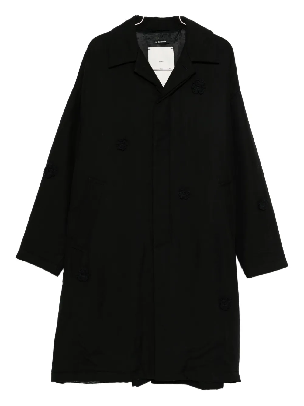 Song For The Mute single-breasted coat | Black | Image 1